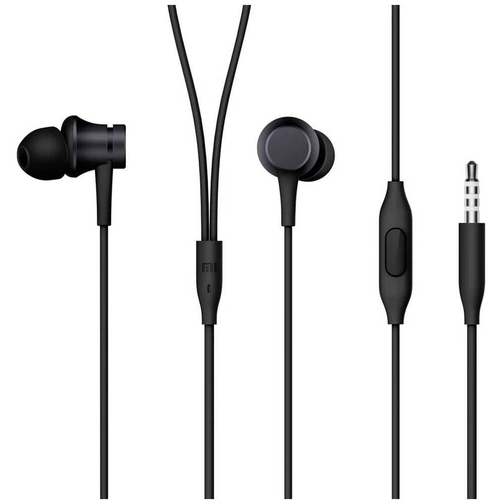 Наушники Xiaomi Mi In-Ear Headphones Basic, черный— фото №2