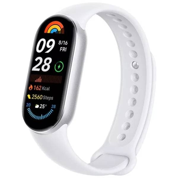 Фитнес-браслет Xiaomi Smart Band 9, серебристый— фото №2